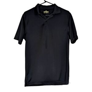 Outdoor Life Men's Small Polo‎ Golf Black